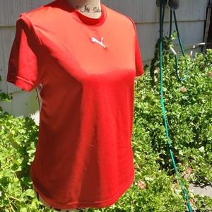 Red puma top size extra small